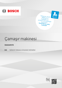 Kullanım kılavuzu Bosch WGK264Y0TR Çamaşır makinesi