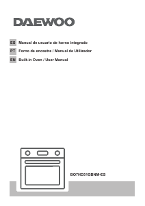 Manual Daewoo BO7HD51GBNM-ES Oven