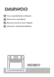 Manual de uso Daewoo BO6CD72MINL-FR Horno