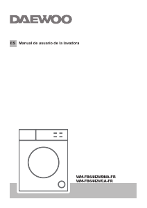 Manual de uso Daewoo WM-FB6442W0NA-FR Lavadora
