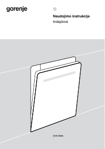 Vadovas Gorenje GV673B66 Indaplovė