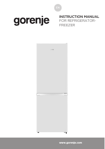Bruksanvisning Gorenje NRK619FEW4 Kyl-frys