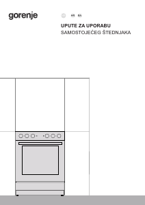 Priručnik Gorenje GE6A41WB Raspon