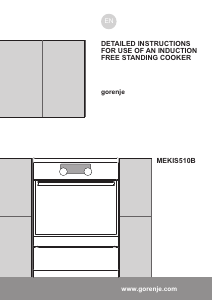 Bruksanvisning Gorenje MEKIS510B Spis