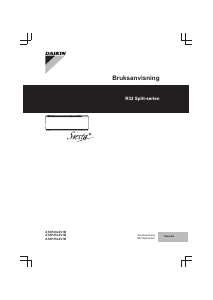 Bruksanvisning Daikin ATXP20L5V1B Luftkonditionering