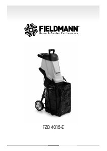 Bruksanvisning Fieldmann FZD 4015- E Kompostkvarn