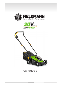Manuál Fieldmann FZR 70330-0 Set Travní sekačka