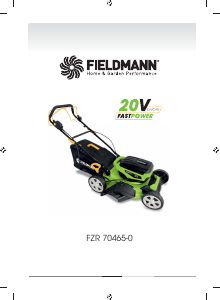 Manuál Fieldmann FZR 70465-0 Travní sekačka