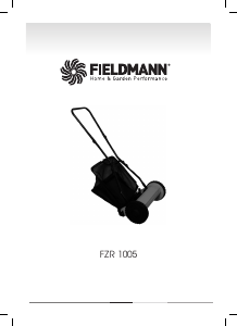 Manuál Fieldmann FZR 1005 Travní sekačka
