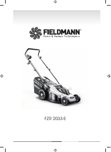 Bruksanvisning Fieldmann FZR 2033-E Gräsklippare
