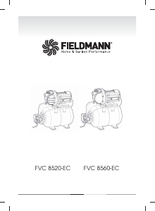 Handleiding Fieldmann FVC 8520-EC Waterpomp