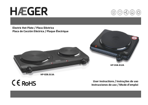 Manual de uso Haeger HP-01B.012A Placa