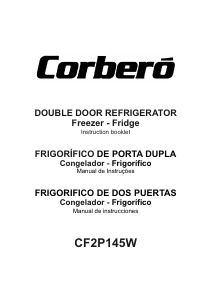 Manual Corberó CF2P145W Frigorífico combinado