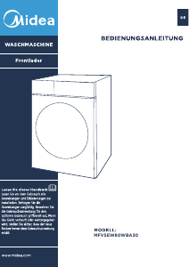 Bedienungsanleitung Midea MFV5EW80WBA30 Waschmaschine
