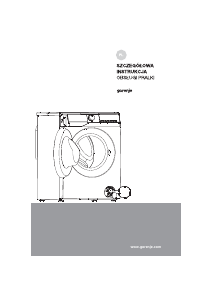Instrukcja Gorenje WNHAI94APS/PL Pralka
