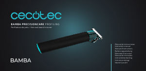 Bruksanvisning Cecotec PrecisionCare Profiling Skäggtrimmer