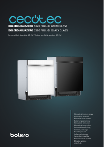 Εγχειρίδιο Cecotec Bolero Aguazero 6320 Full-BI Matt Glass Πλυντήριο πιάτων