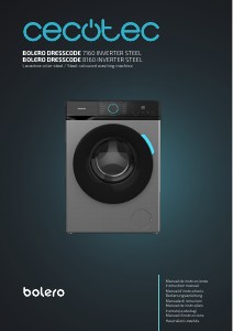 Manuale Cecotec Bolero DressCode 8160 Inverter Steel Lavatrice