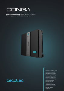 Manual de uso Cecotec Conga Windroid W50 Double Spray Limpiacristales