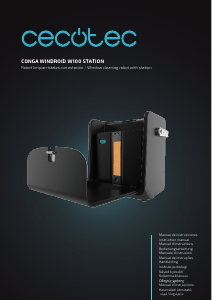 Manuale Cecotec Conga Windroid W100 Station Lavavetri