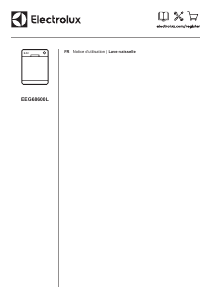 Mode d’emploi Electrolux EEG68600L Lave-vaisselle