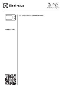 Mode d’emploi Electrolux BMS5253TMX Micro-onde