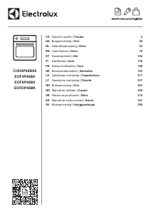 Manual Electrolux EOF4P46BX Cuptor