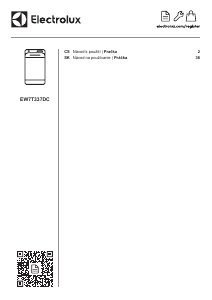 Návod Electrolux EW7T337DC Práčka