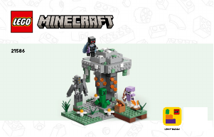 Manual de uso Lego set 21586 Minecraft El Jardín Pálido