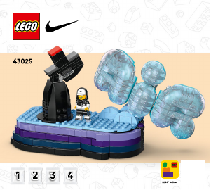 Bruksanvisning Lego set 43025 Nike Nike Air Max 95 x LEGO set