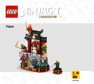 사용 설명서 레고 set 71866 닌자고 닌자고 캐릭터_15주년 기념