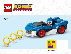 Manual Lego set 77117 Sonic the Hedgehog Sonic: Speedster Lightning