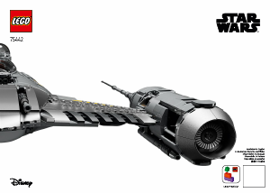 Manual Lego set 75442 Star Wars N-1 Starfighter a Mandalorianului