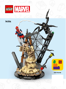 Bruksanvisning Lego set 76334 Super Heroes Episk strid: Spider-Man mot Sandman