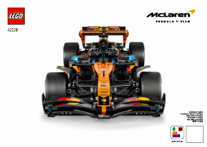 Mode d’emploi Lego set 42228 Technic Voiture McLaren MCL39 F1