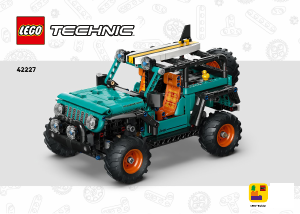 Mode d’emploi Lego set 42227 Technic SUV Jeep Wrangler Rubicon