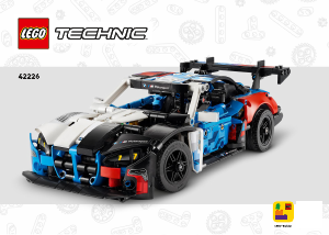 Mode d’emploi Lego set 42226 Technic Voiture de course BMW M4 GT3 EVO