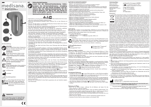 Bedienungsanleitung Medisana HM 330 Massagegerät