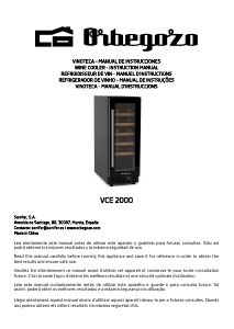 Manual de uso Orbegozo VCE 2000 Vinoteca