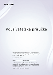 Návod Samsung UE55U8072HU LED televízor