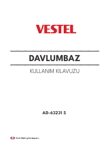 Kullanım kılavuzu Vestel AD-63231 S Davlumbaz
