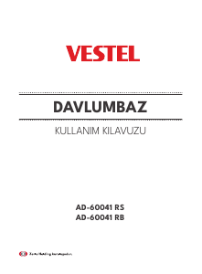Kullanım kılavuzu Vestel AD-60041 RB Davlumbaz