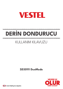 Kullanım kılavuzu Vestel SD 30111 DuoMode Dondurucu