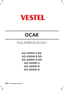 Kullanım kılavuzu Vestel AO-651041 G Ocak