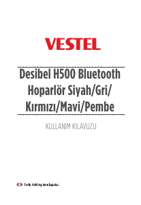 Kullanım kılavuzu Vestel H500 Hoparlör