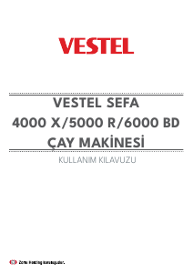 Kullanım kılavuzu Vestel SEFA 5000 R Çay makinesi