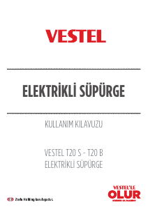 Kullanım kılavuzu Vestel T20 S Elektrikli süpürge