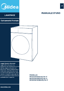 Manuale Midea MF205W90BA30/W-IT Lavatrice
