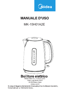 Manual Midea MK-15H01A2E Kettle
