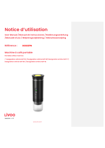 Brugsanvisning Livoo DOD227N Kaffemaskine